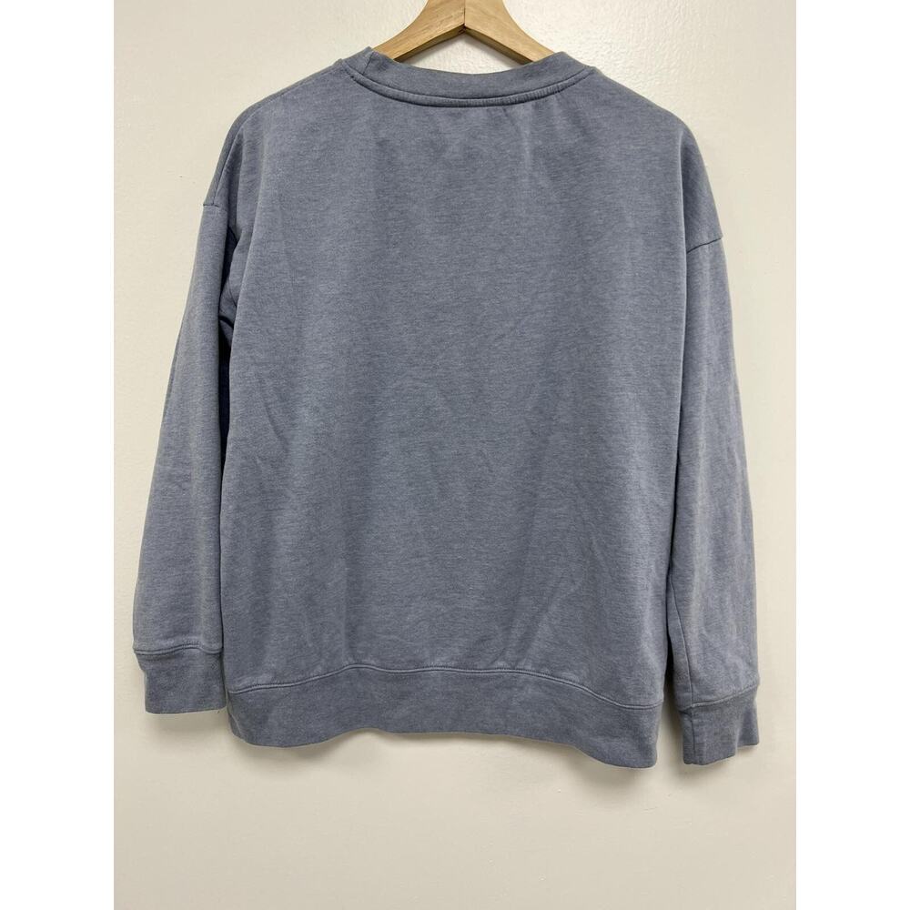 Rolling Stones crew neck sweatshirt Lond Sleeve Print Blue PS pullover A000886 - Picture 3 of 7
